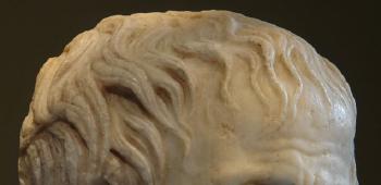 Głowa Arystotelesa, rzymska kopia rzeźby greckiej z 320 w p.n.e