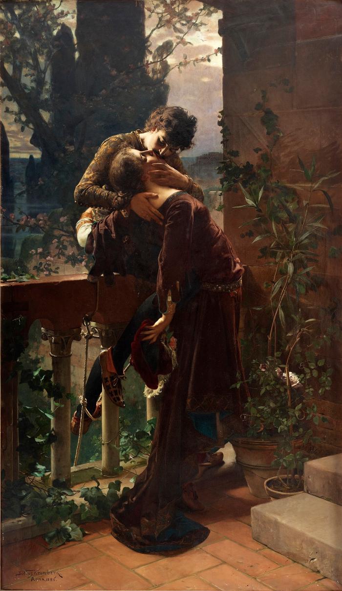 Romeo i Julia na balkonie