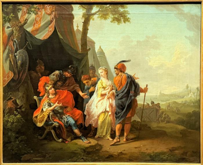 Uprowadzenie Bryzeidy z namiotu Achillesa