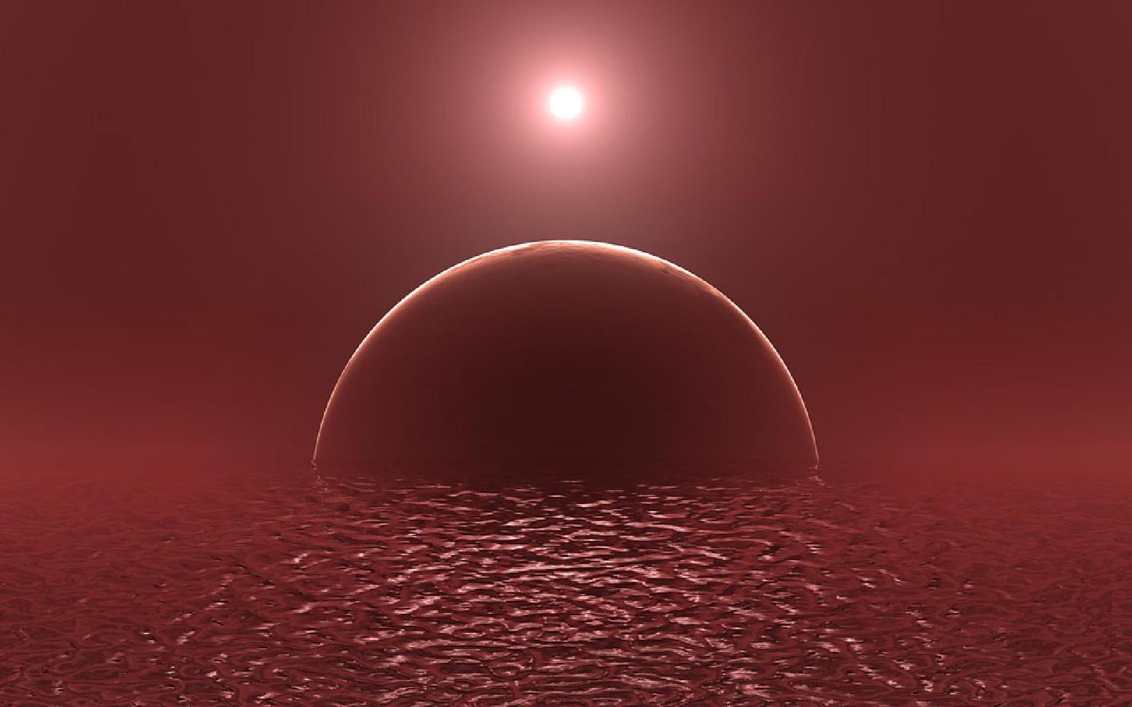 Alien planet