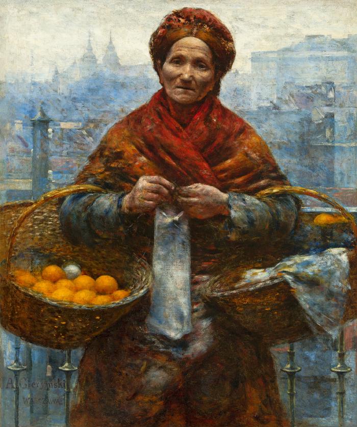 Pomarańczarka, Żydówka z pomarańczami